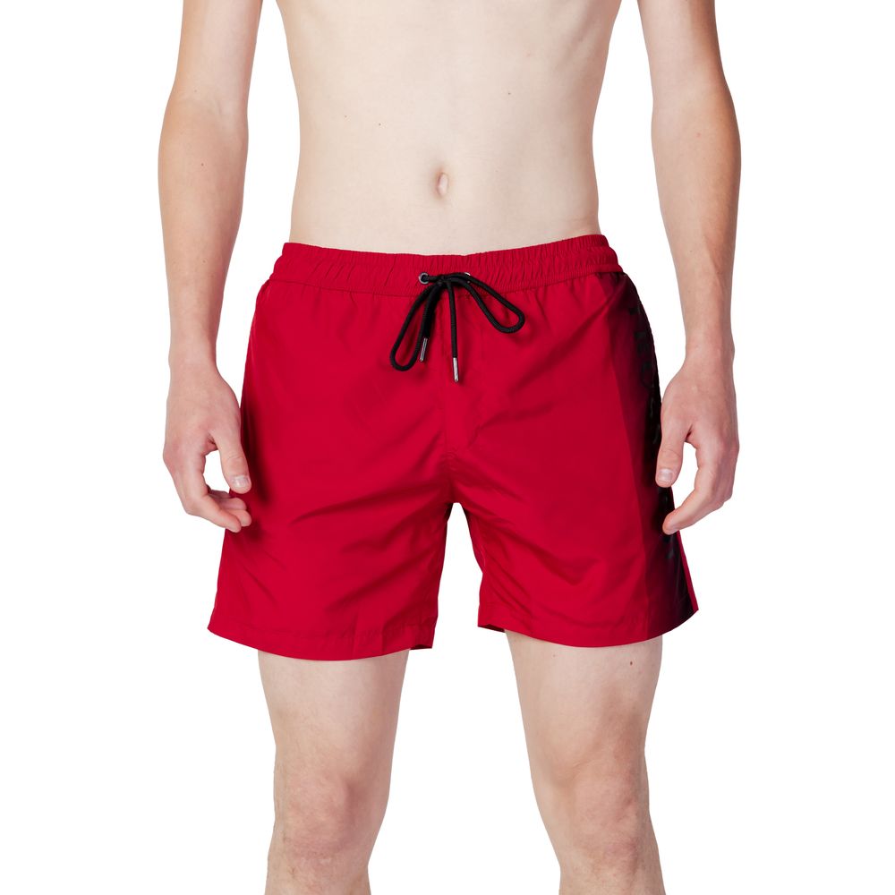 Multicolor Polyester Swim Shorts