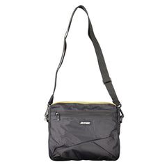 "Black Poliammide Women Bag with Adjustable Shoulder Strap"