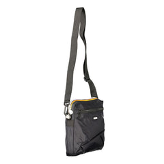 "Black Poliammide Women Bag with Adjustable Shoulder Strap"