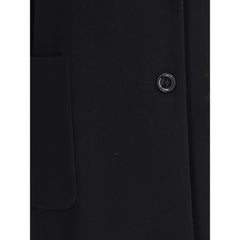Black Cashmere Coat