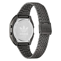 Black Stainless Steel Digital Watch