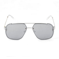 Gray Metal Sunglasses