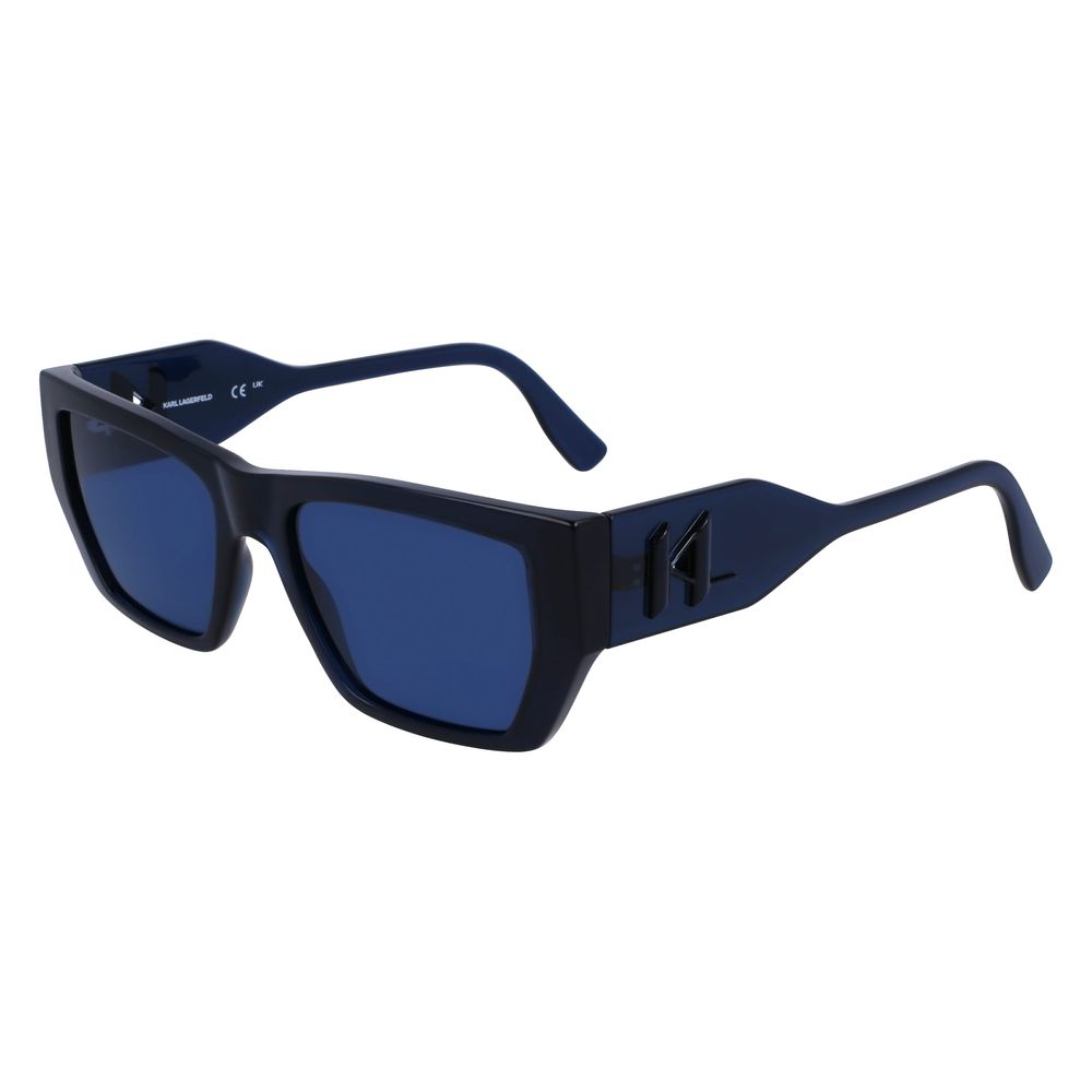 Blue Injected Sunglasses