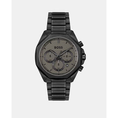 Black Stainless Steel Dress Watch