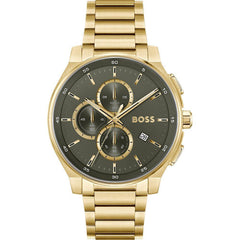 Gold Stainless Steel Dress Watch