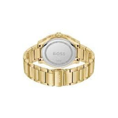 Gold Stainless Steel Dress Watch
