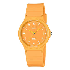 Orange Resin Dress Watch