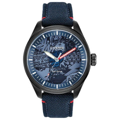 Blue Fabric Sport Watch