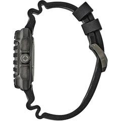 Black Polyethylene Sport Watch