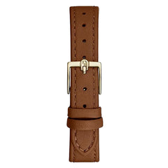 Brown Leather Dress Watch