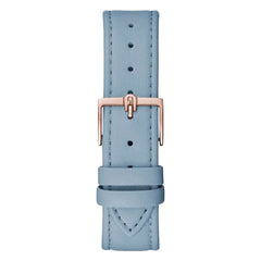 Blue Leather Dress Watch