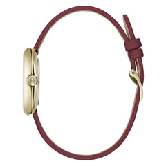 Multicolor Leather Dress Watch