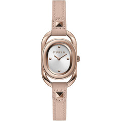 Multicolor Leather Dress Watch