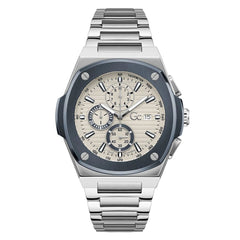 Gray Stainless Steel Dress Watch