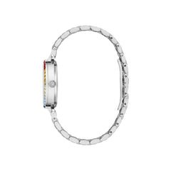 Gray Stainless Steel Dress Watch