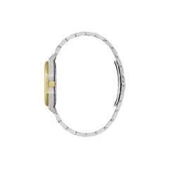 Gold Stainless Steel Dress Watch