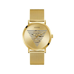 Gold Stainless Steel Dress Watch