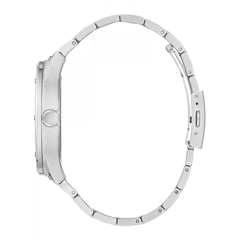 Gray Stainless Steel Dress Watch