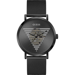 Black Stainless Steel Dress Watch