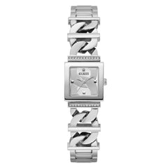 Gray Stainless Steel Dress Watch