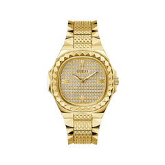 Gold Stainless Steel Dress Watch