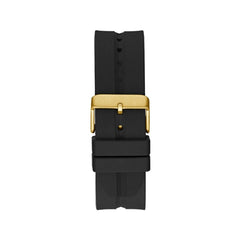 Black Synthetic Dress Watch