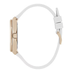 White Synthetic Dress Watch