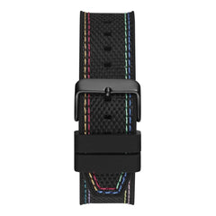 Black Synthetic Dress Watch