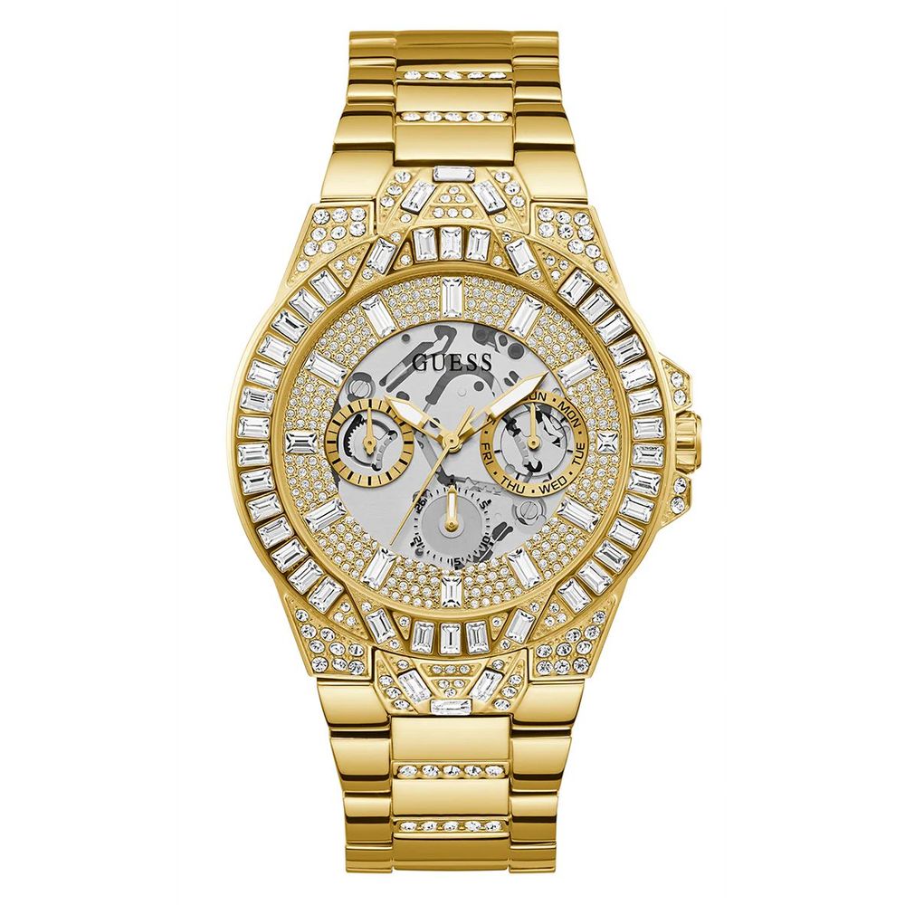 Gold Stainless Steel Dress Watch