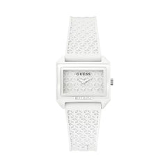 White Synthetic Dress Watch
