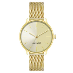 Gold Stainless Steel Bracelet Watch