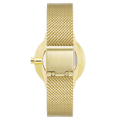Gold Stainless Steel Dress Watch