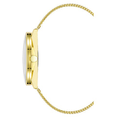 Gold Stainless Steel Dress Watch