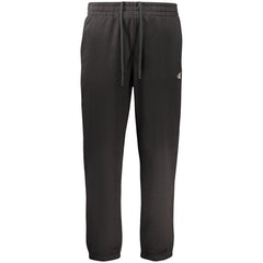 Black Cotton Men's Track Pant