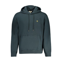 Blue Cotton Men's Sweatshirt