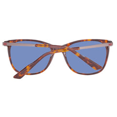 نظارات شمسية معدنية بنية اللون