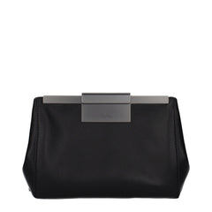Black Leather Crossbody Bag