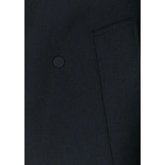 Black Polyester Coat
