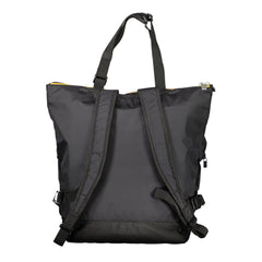 Black Polyamide Unisex Backpack