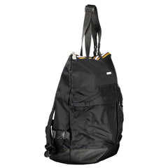 Black Polyamide Unisex Backpack