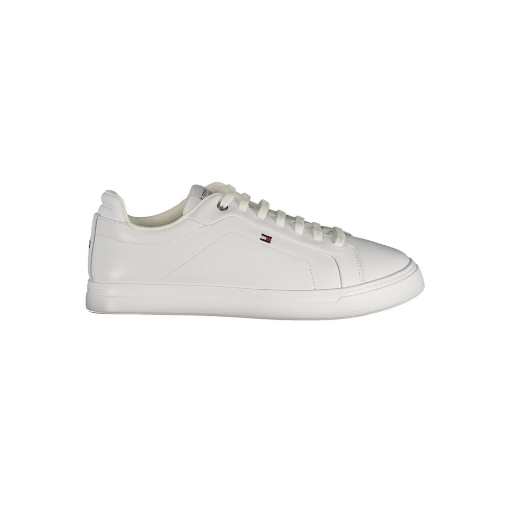 Bianco Poliuretano Uomo Sneaker