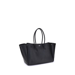 Black Calf Leather Bos Taurus Shoulder Bag