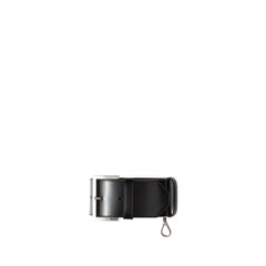 Black Calfskin Shoulder Strap