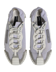 White Lace Up Low Top NS1 Sneakers Men Shoes