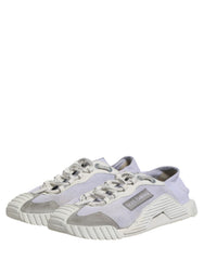 White Lace Up Low Top NS1 Sneakers Men Shoes