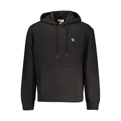 Black Cotton Men's Sweatshirt