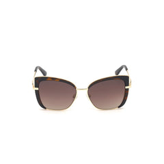 Brown Metal Sunglasses