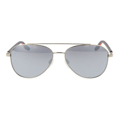 Silver Rubber Sunglasses