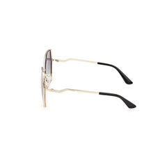 نظارات شمسية معدنية ذهبية