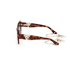 نظارة شمسية أسيتات بنية اللون